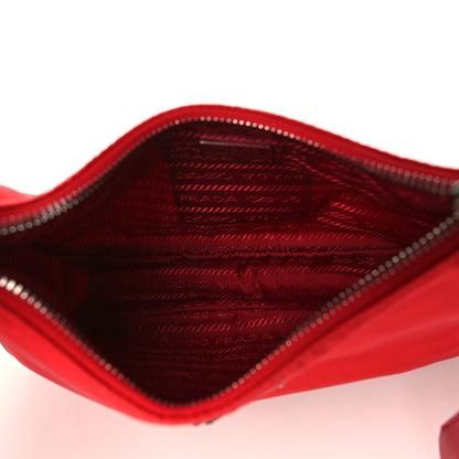 Prada Re-Nylon Saffiano Mini Re-Edition 2005 Bag Rosso 5 of 9