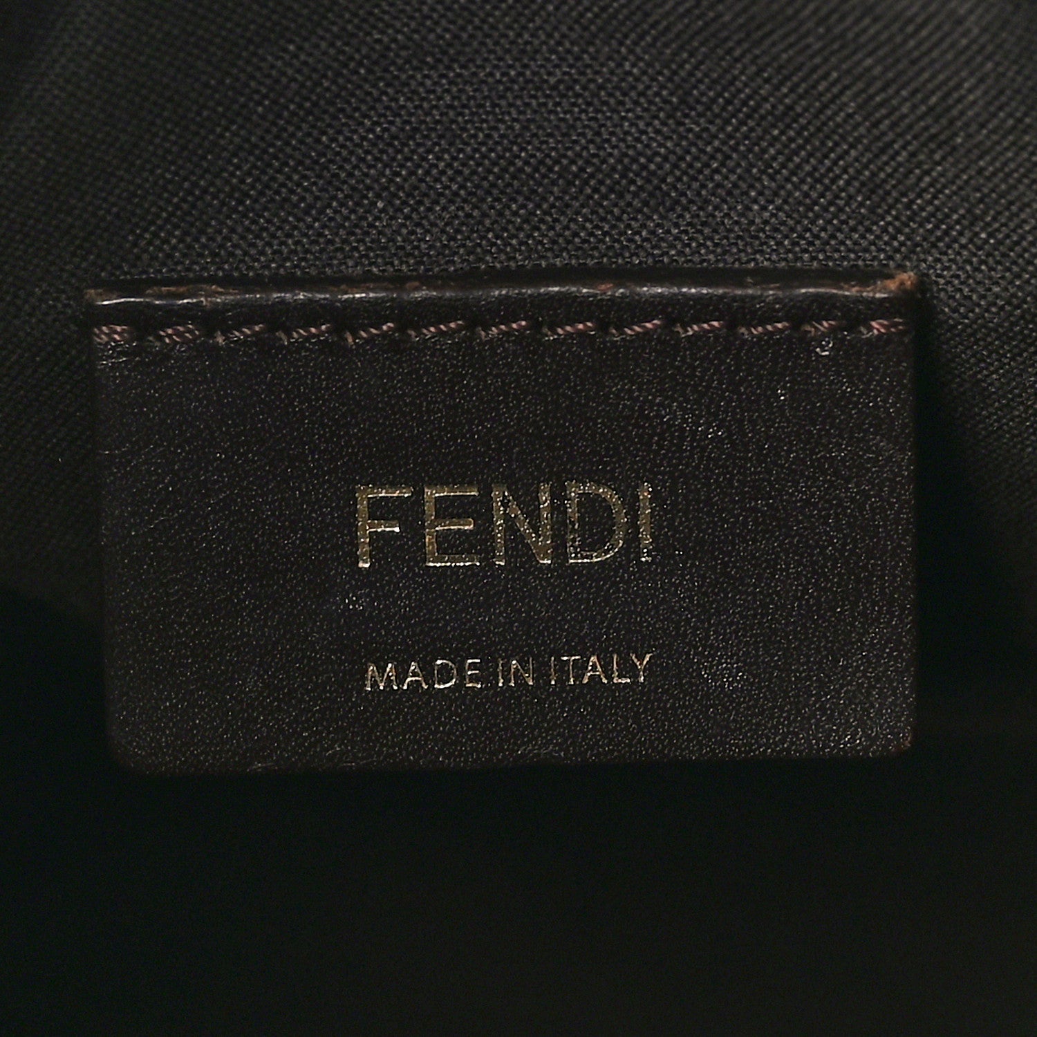 Fendi Pequin Spalmati Vitello Flamingo Small Boston Tobacco Blue Neon 6 of 9