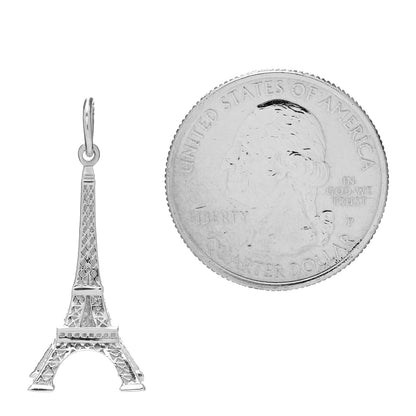 Tiffany Sterling Silver Eiffel Tower Charm 2 of 3