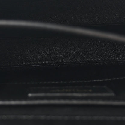 Saint Laurent Grain de Poudre Mini Classic Monogram Cassandra Top Handle Black 6 of 11