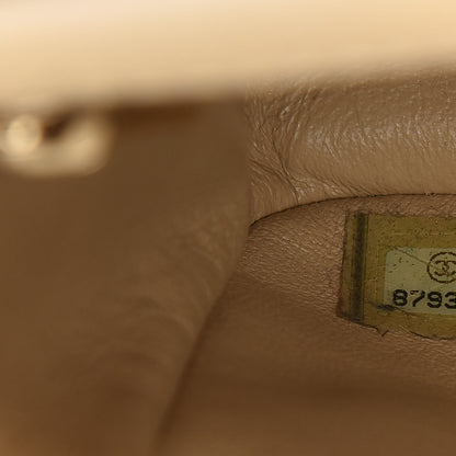 Chanel Lambskin Quilted Small Single Flap Beige 9 of 16