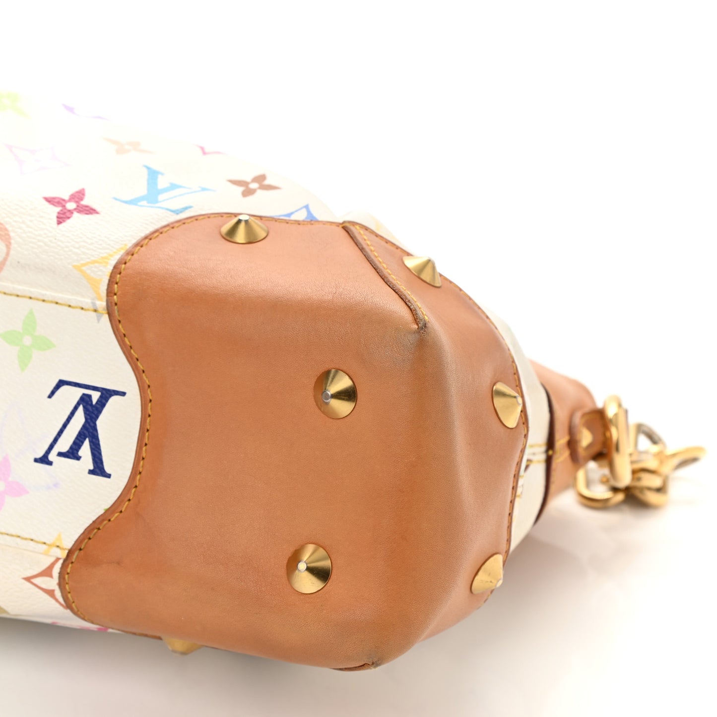 Monogram Multicolor Judy MM White