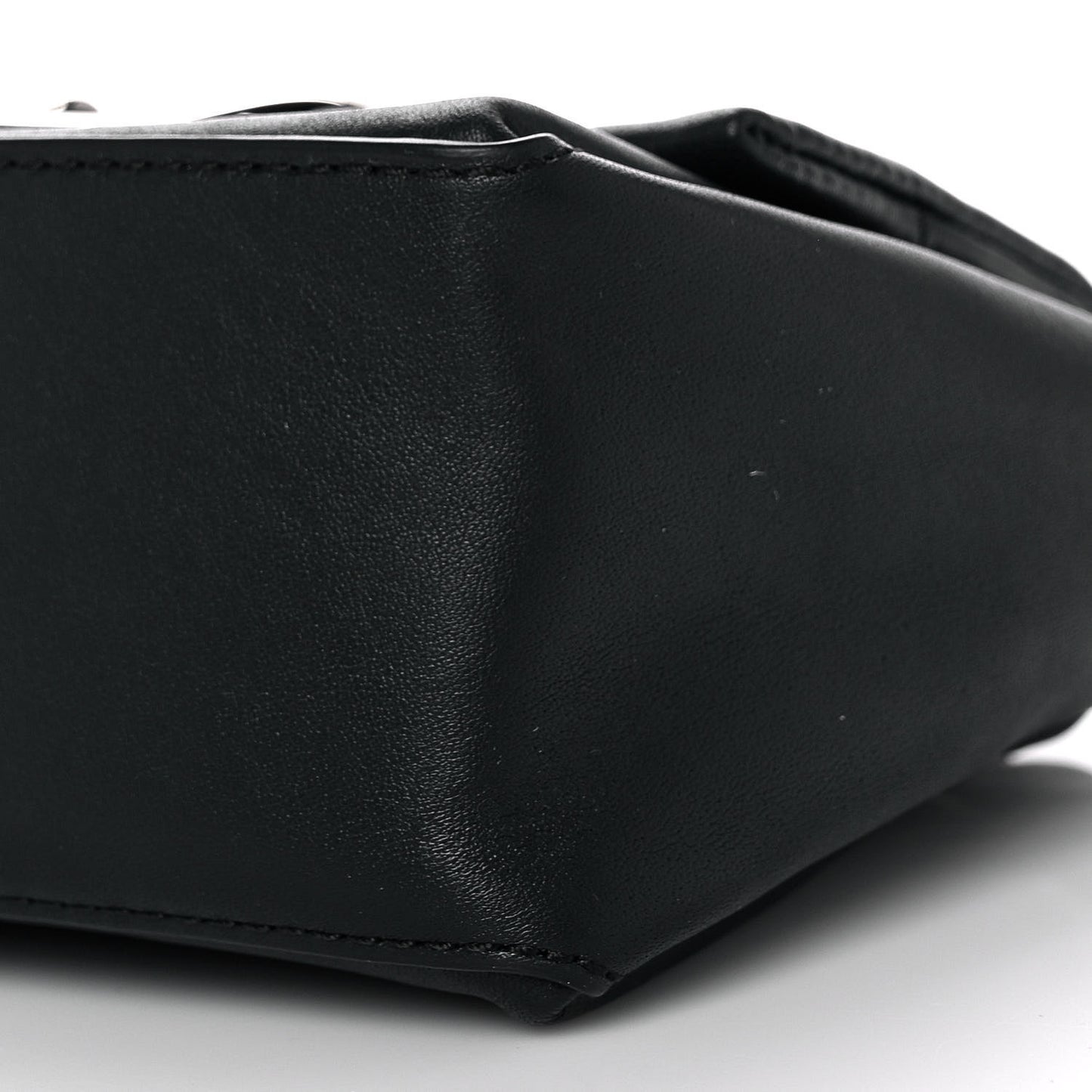 Calfskin Micro Alix Crossbody Bag Black