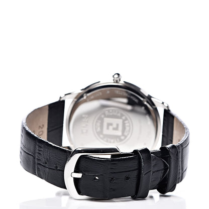 Fendi Stainless Steel Alligator 40mm Classico Quartz Watch 4 of 9