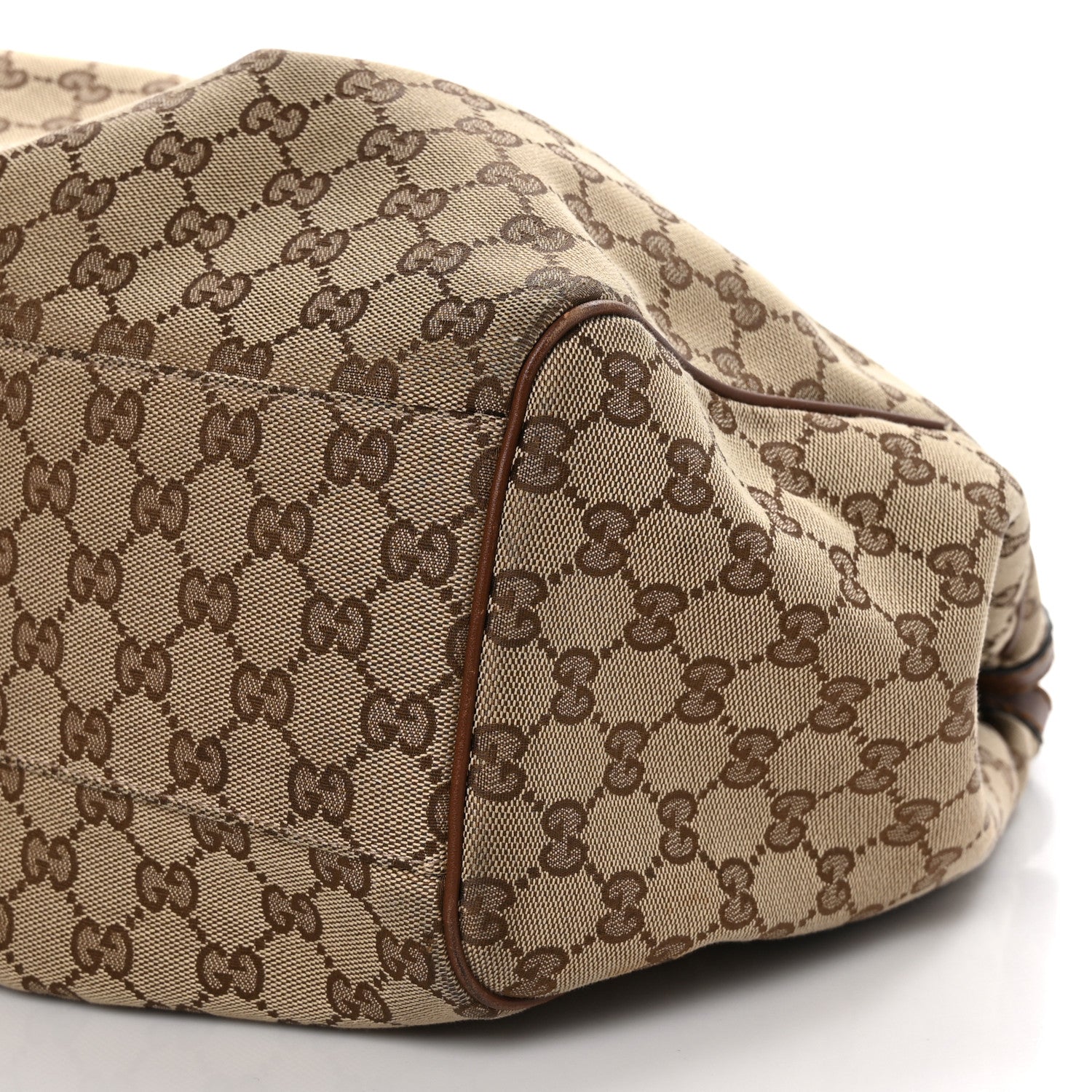 Gucci Monogram Large Sukey Tote Brown 11 of 12