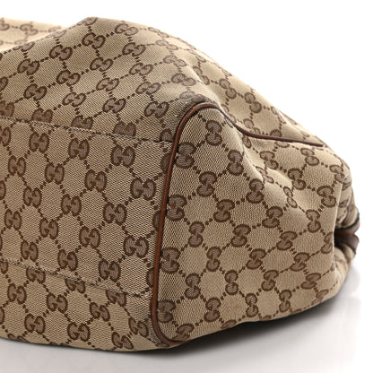 Gucci Monogram Large Sukey Tote Brown 11 of 12