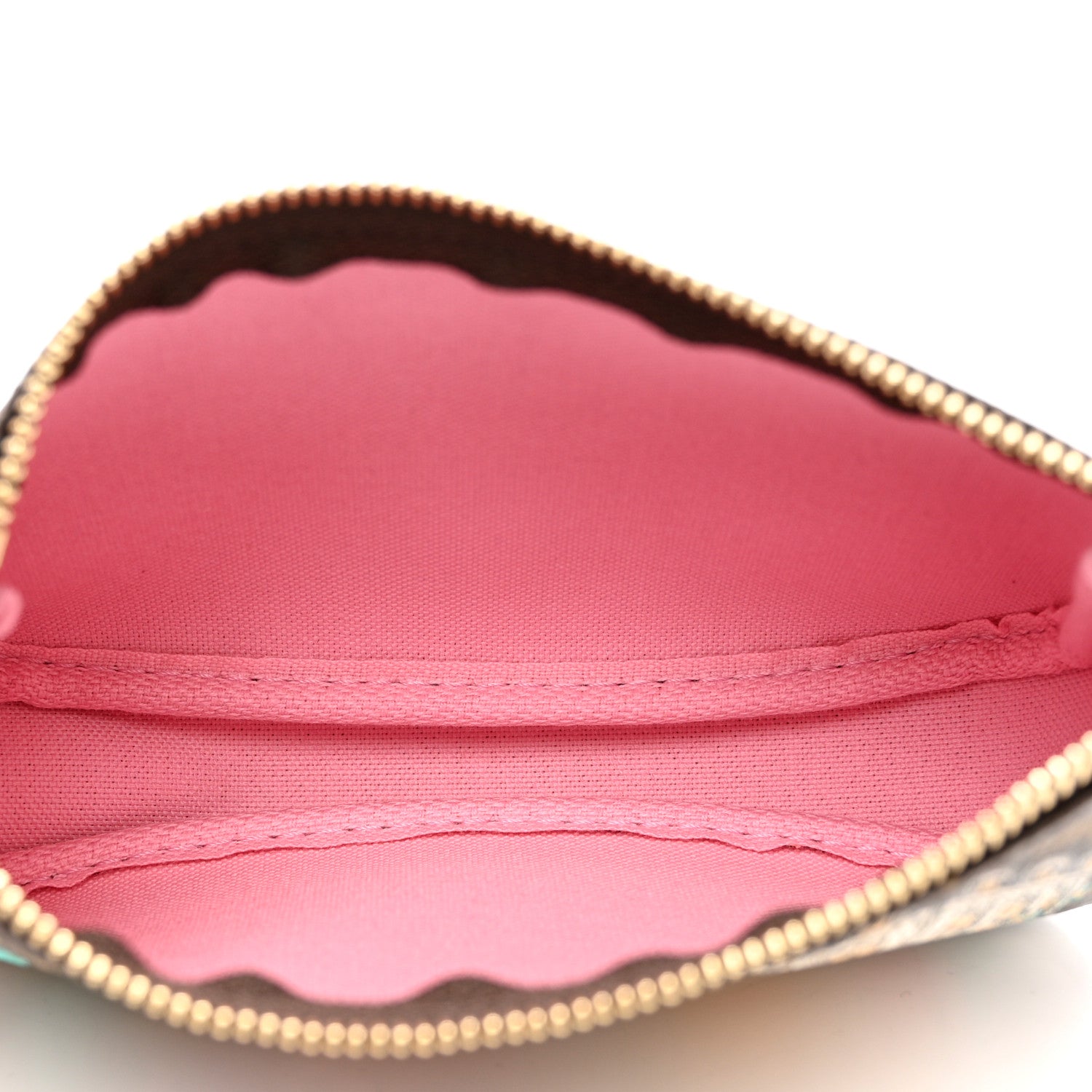 Louis Vuitton Monogram 2022 Christmas Animation Paris Mini Pochette Accessories Pink 5 of 7
