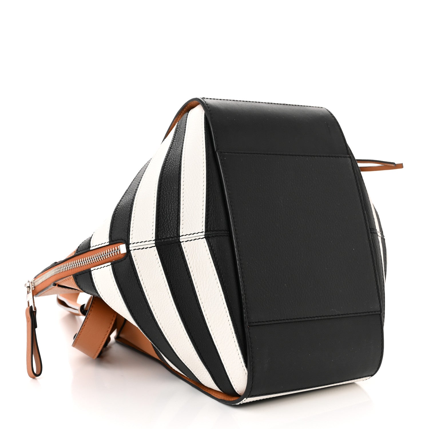 Loewe Calfskin Marine Stripe Small Hammock Shoulder Bag Tan 4 of 10