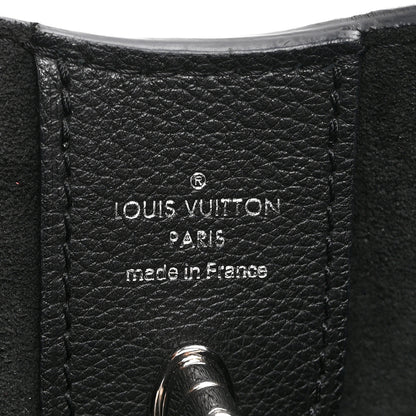 Louis Vuitton Calfskin Lockme Hobo Black 6 of 9