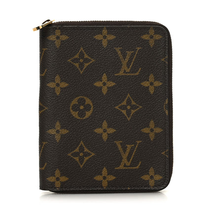 Louis Vuitton Monogram Zipped Passport Holder Wallet 1 of 6