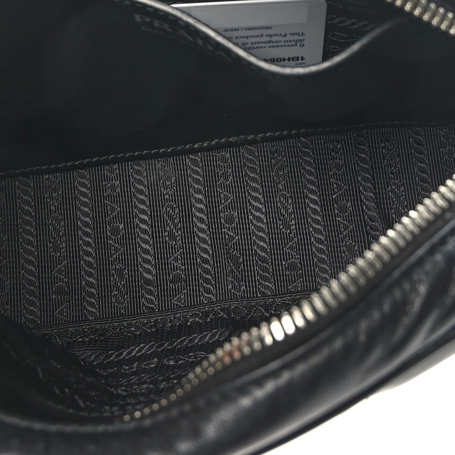 Soft Calfskin Diagramme Camera Bag Black