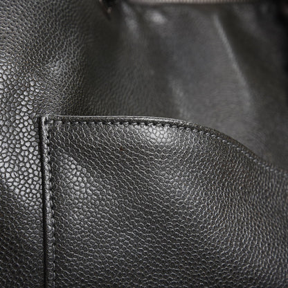 Chanel Caviar 31 Large Tote Dark Grey 12 of 14