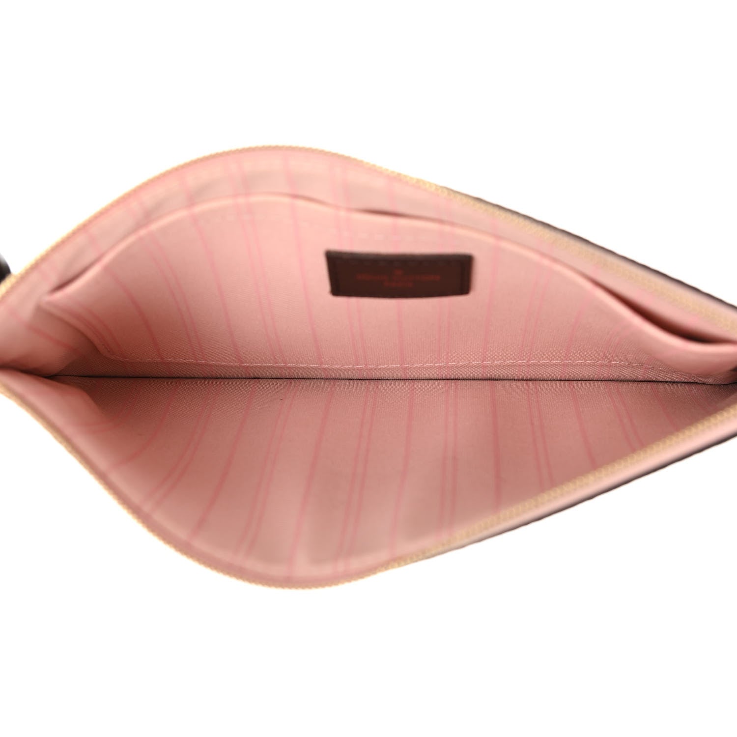 Louis Vuitton Damier Ebene Neo Neverfull MM Rose Ballerine 9 of 15