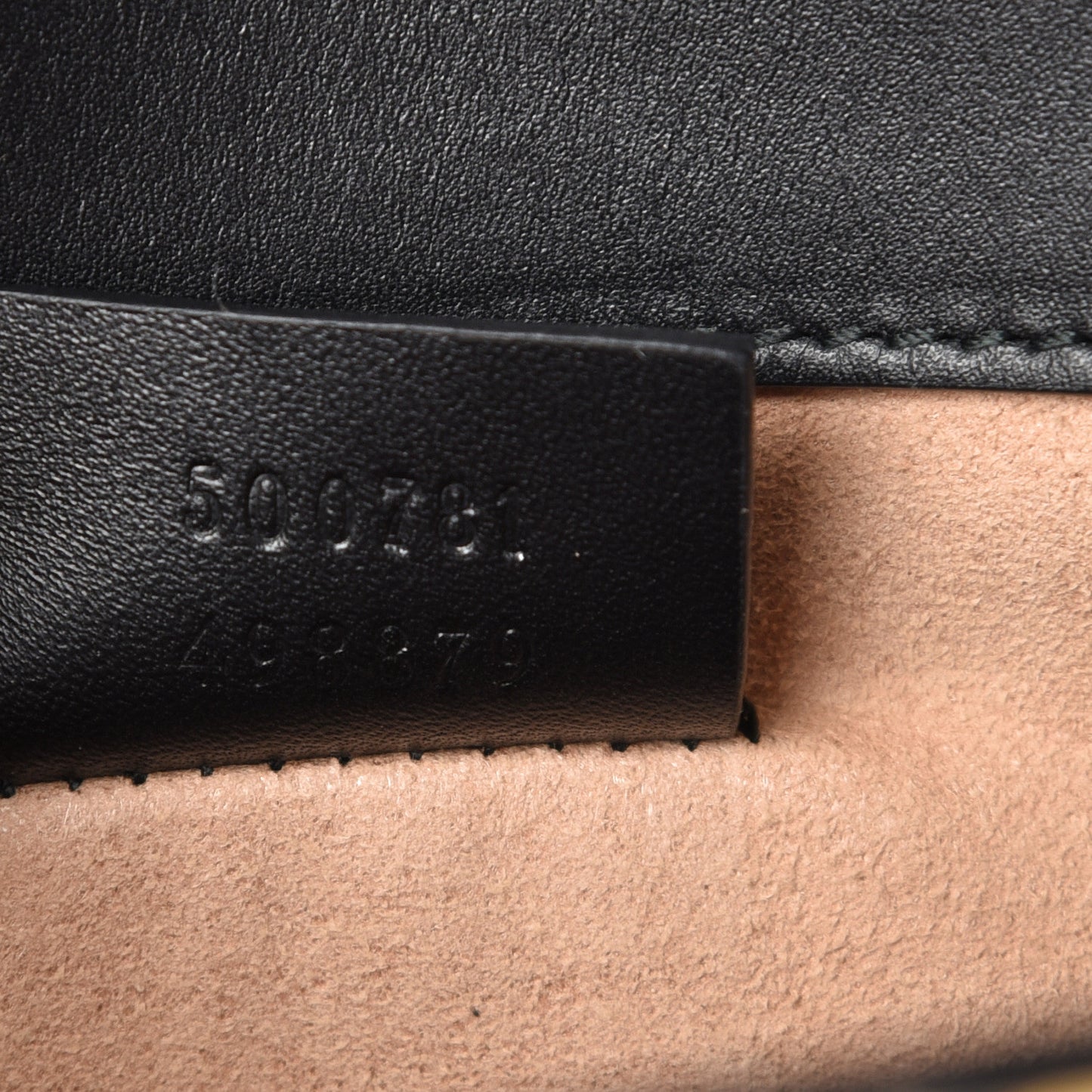 GG Supreme Monogram Small Osiride Shoulder Bag Black Gold