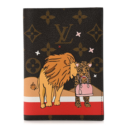 Louis Vuitton Monogram 2018 Christmas Animation Passport Cover 1 of 8
