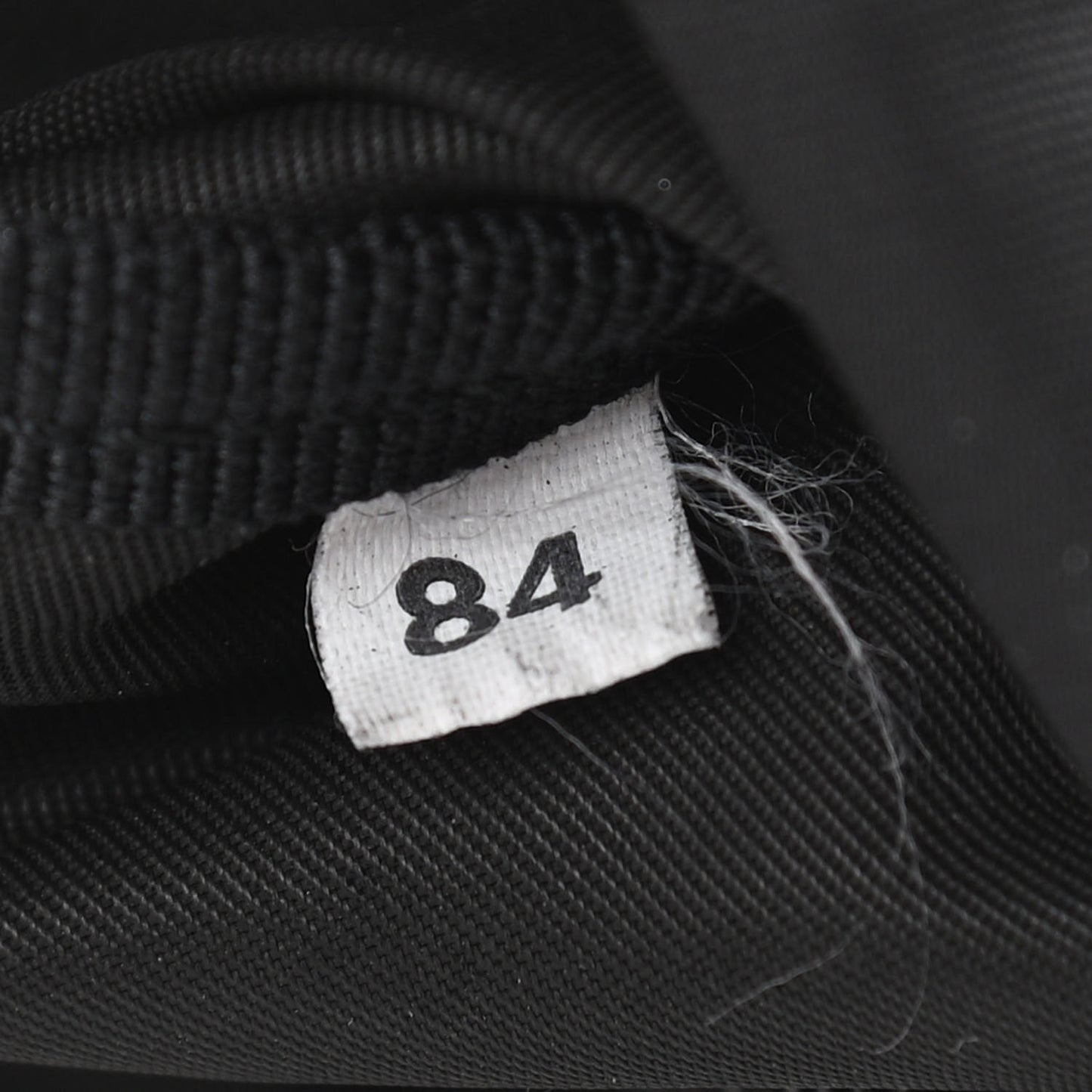 Tessuto Nylon Montagna Belt Bag Black