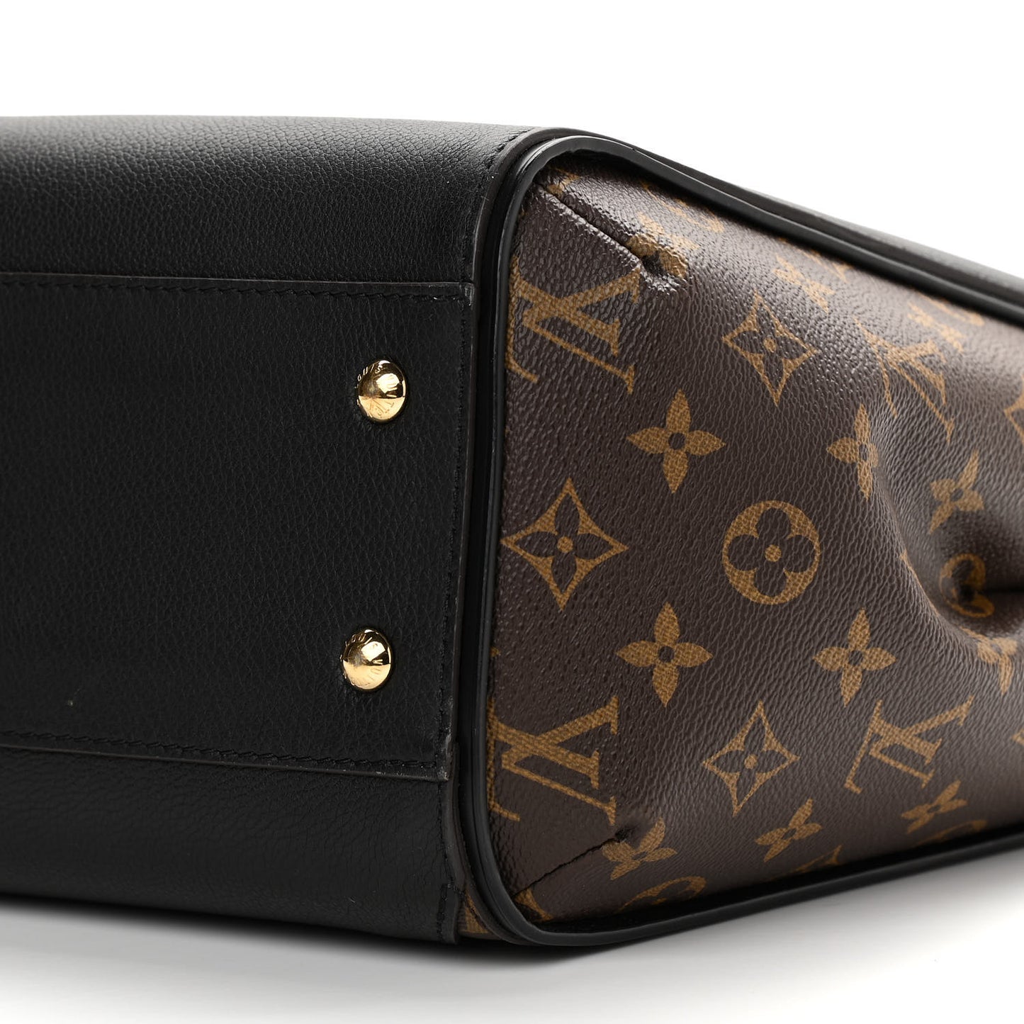 Calfskin Monogram Kimono Tote Black