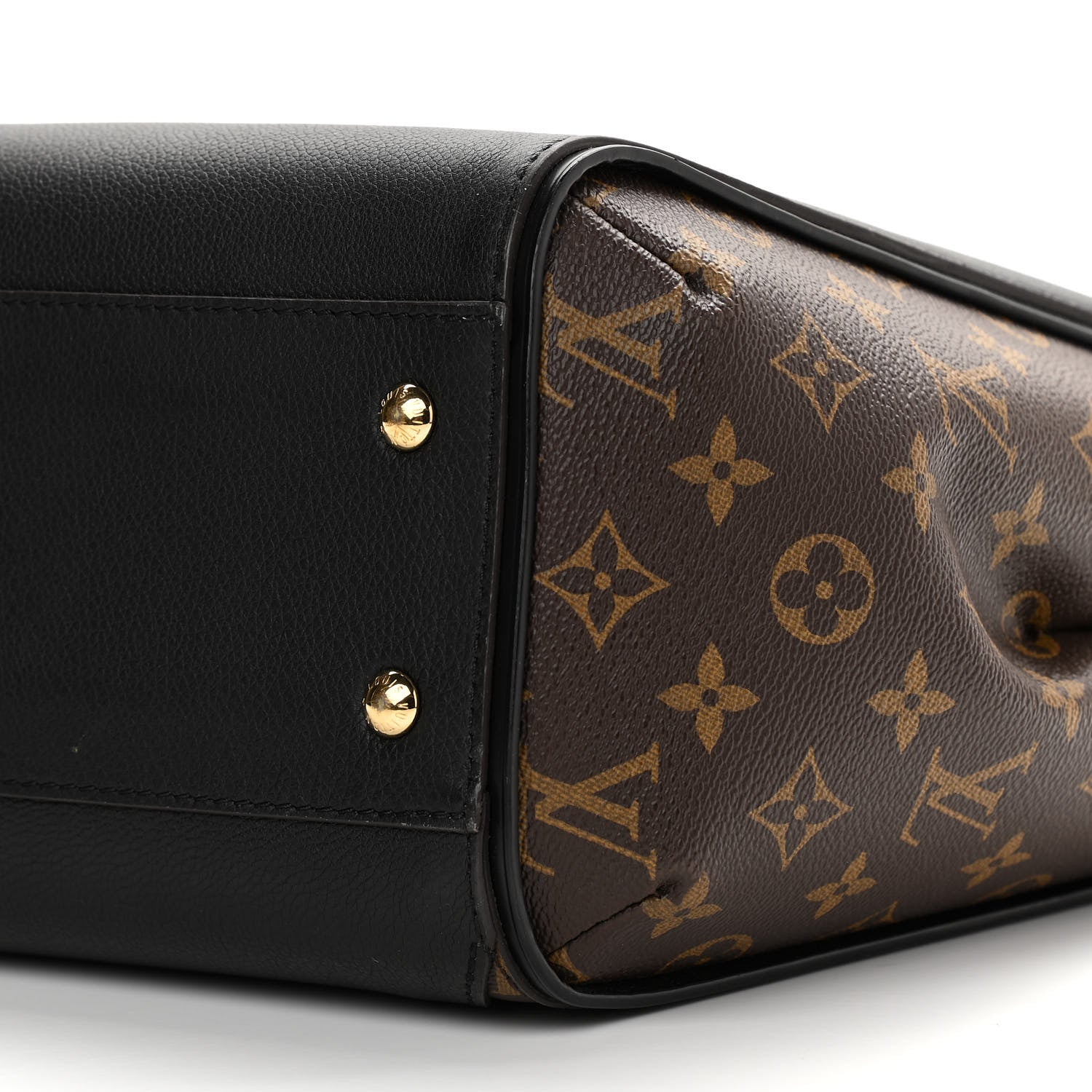 Louis Vuitton Calfskin Monogram Kimono Tote Black 10 of 11