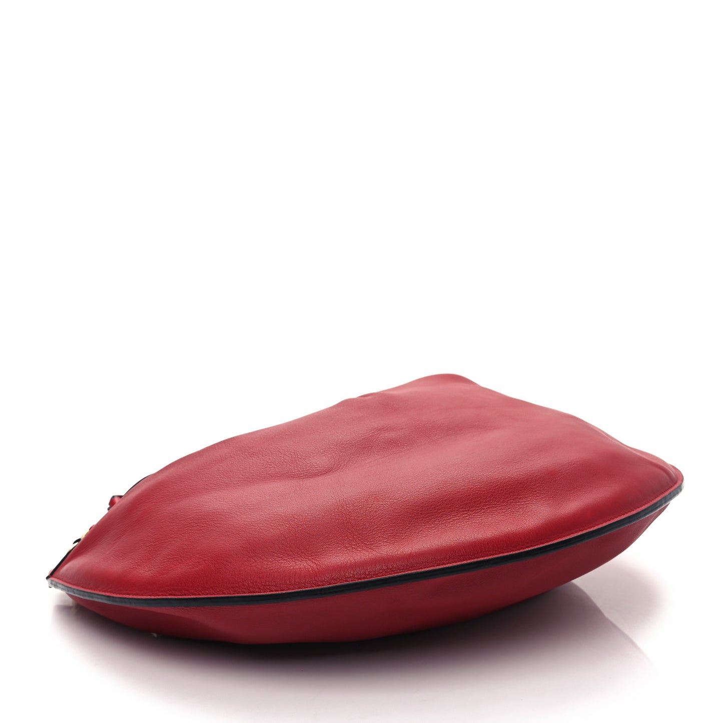 Calfskin Fortune Hobo Red