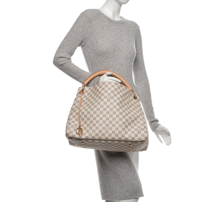 Louis Vuitton Damier Azur Artsy MM 2 of 6