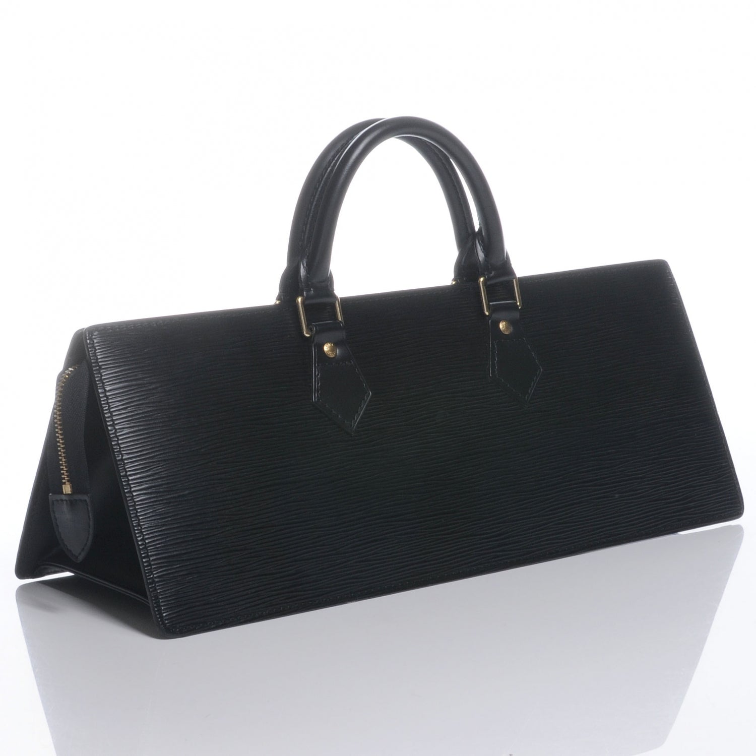 Louis Vuitton Epi Sac Triangle Black 3 of 7