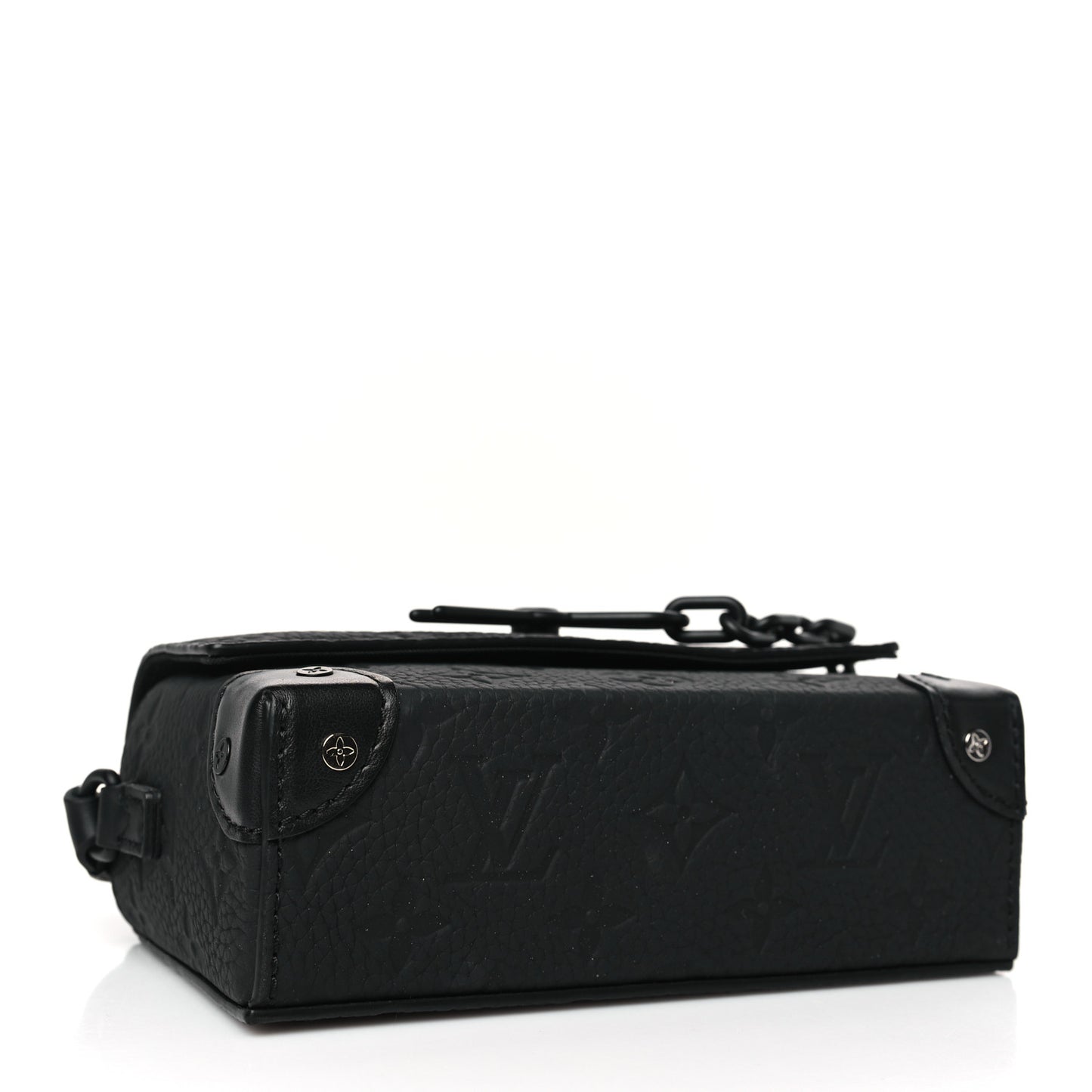 Taurillon Monogram Steamer Wearable Wallet Black