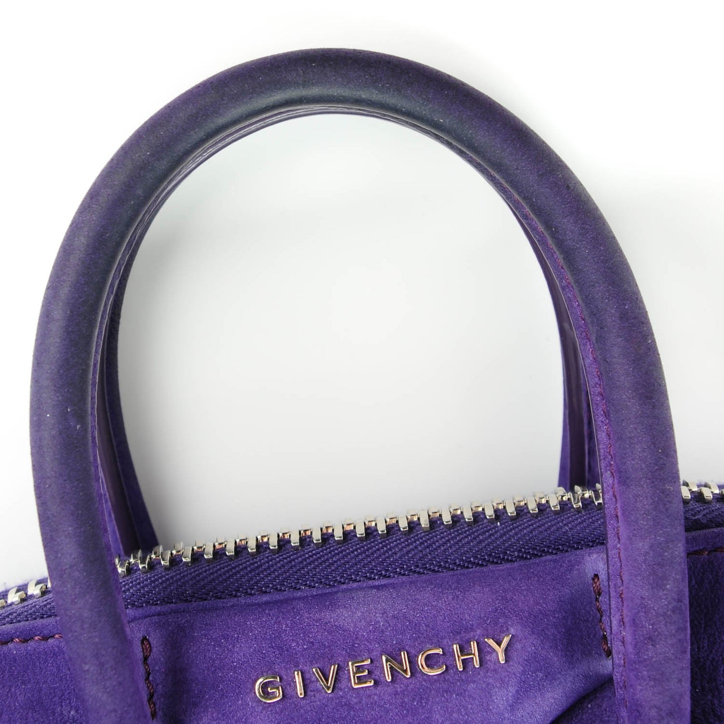 Nubuck Mini Antigona Purple