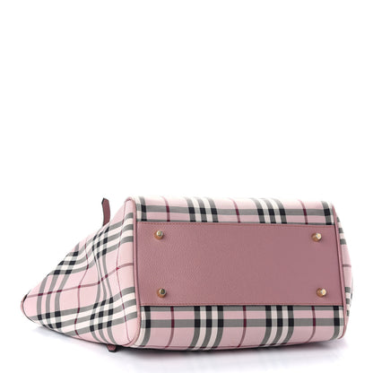 Burberry Haymarket Check Canterbury Tote Pink 4 of 12