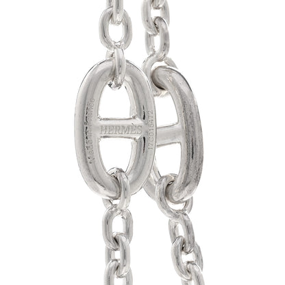 Hermes Sterling Silver Farandole Necklace 120 4 of 4
