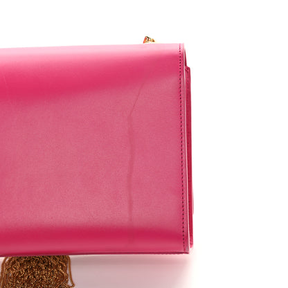 Saint Laurent Smooth Calfskin Medium Classic Monogram Kate Tassel Satchel Fuchsia 10 of 16