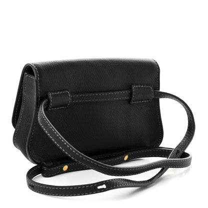 Chloe Calfskin Marcie Convertible Belt Bag Black 2 of 9