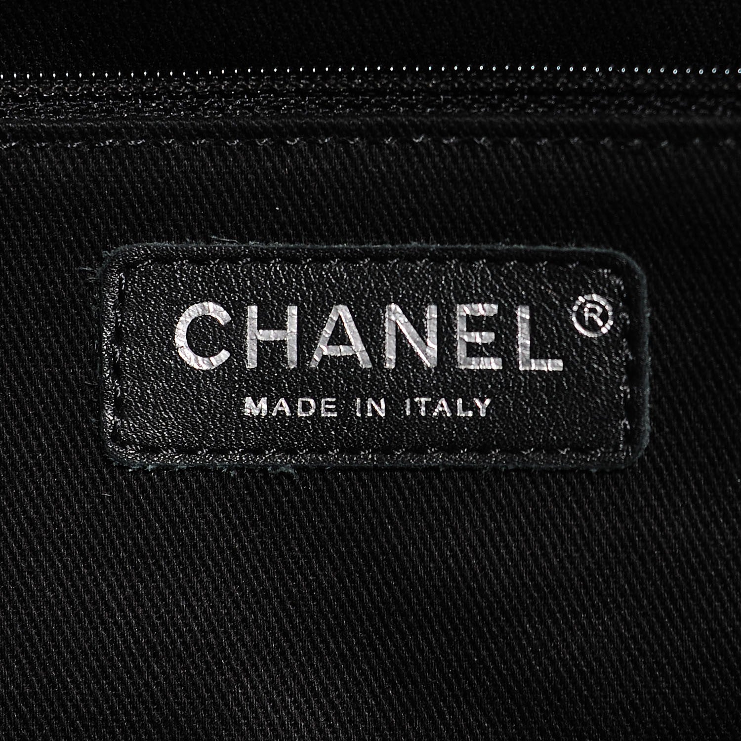 Chanel Calfskin Quilted Large In the Business Tote Black 6 of 8