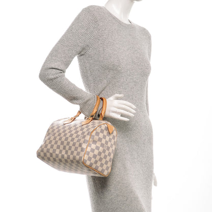 Louis Vuitton Damier Azur Speedy 25 2 of 9