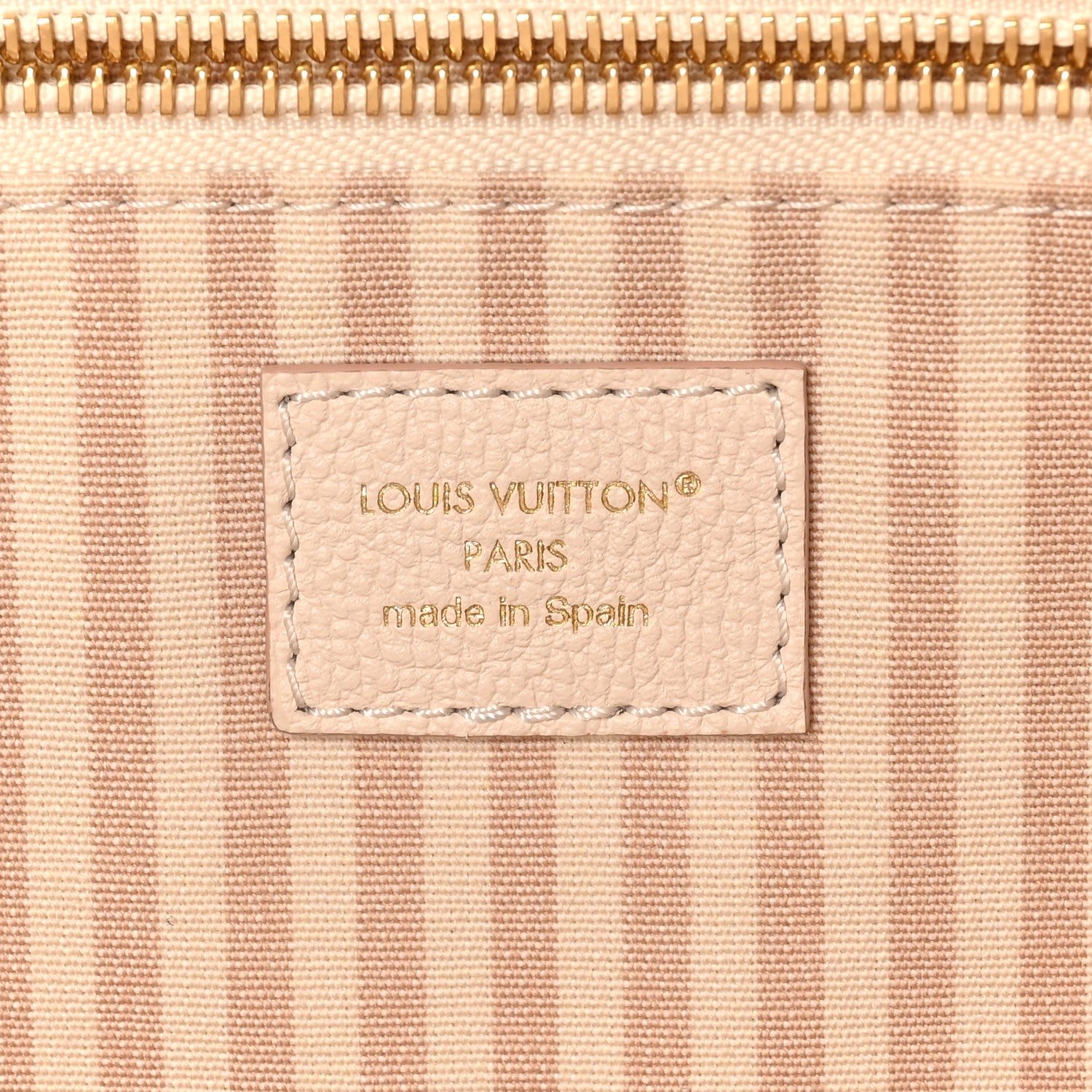 Louis Vuitton Monogram Debossed Neverfull MM Eden 7 of 10