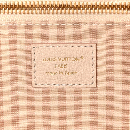 Louis Vuitton Monogram Debossed Neverfull MM Eden 7 of 10