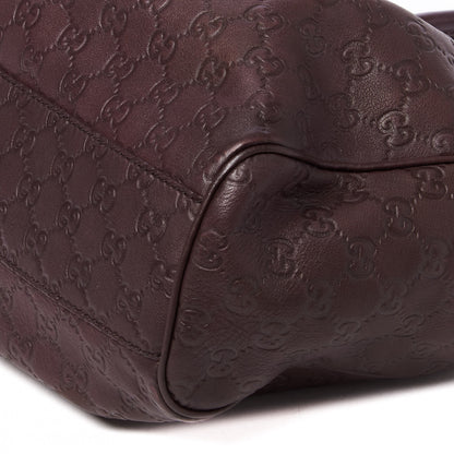 Gucci Guccissima Medium Sukey Tote Chocolate 5 of 8