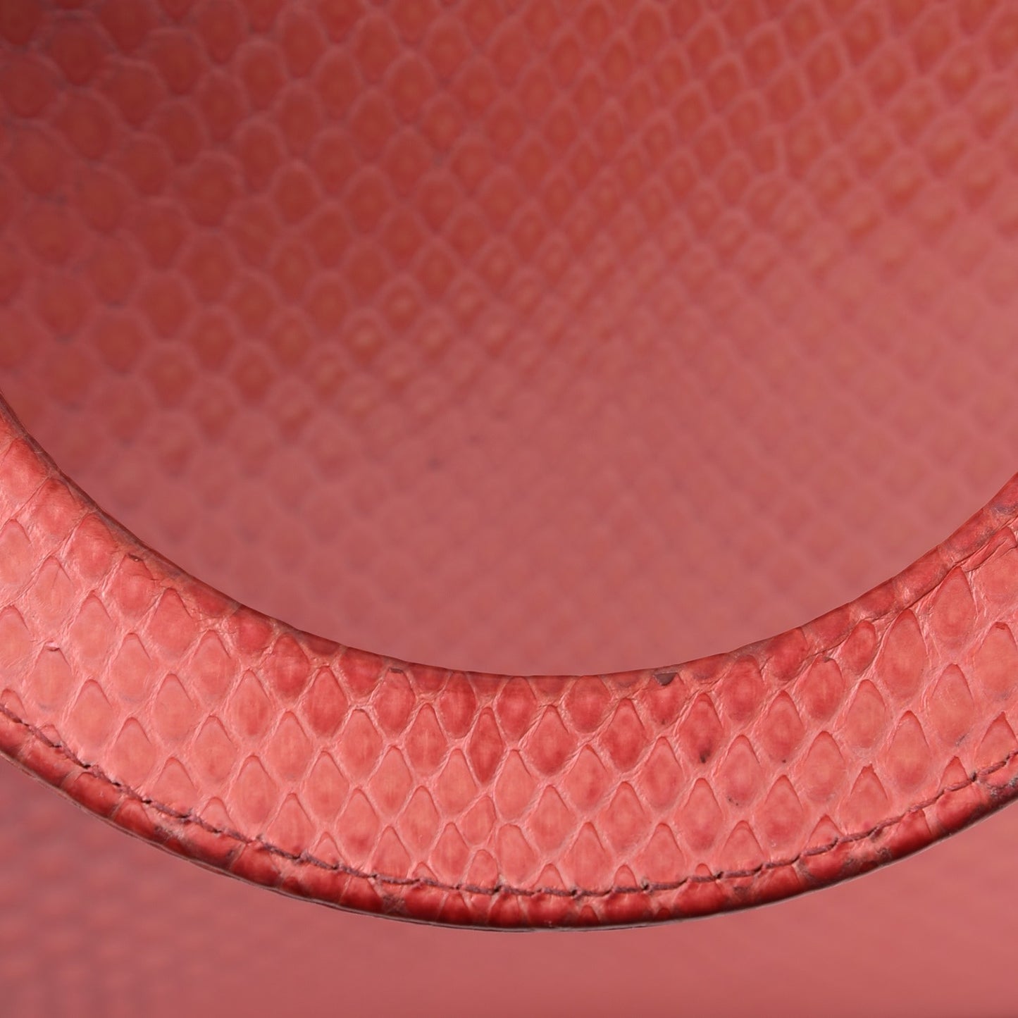 Python Large Lady Dior Pink