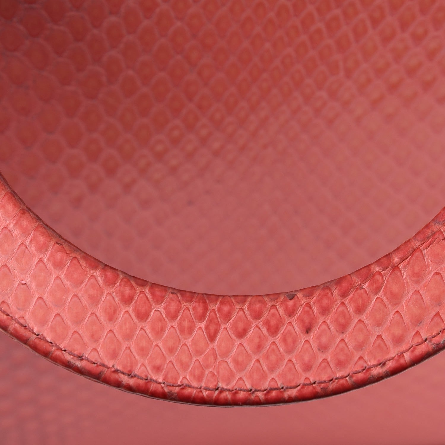 Christian Dior Python Large Lady Dior Pink 10 of 20