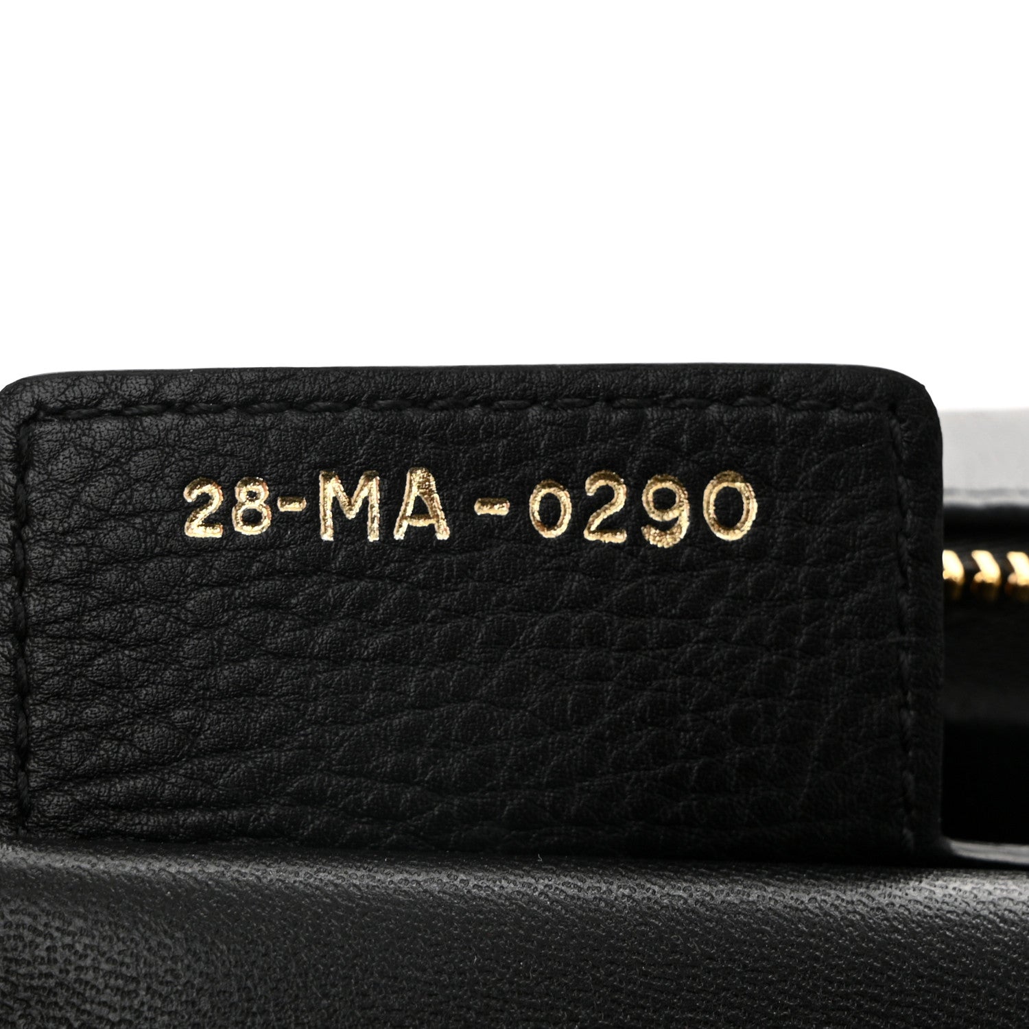 Christian Dior Grained Calfskin Cannage Large Caro Bag Black 7 of 10