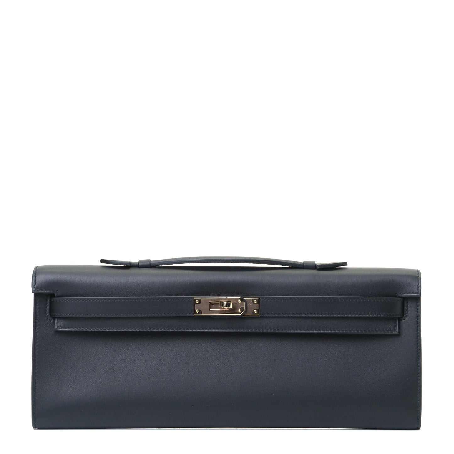 Swift Kelly Cut Clutch Pochette Black
