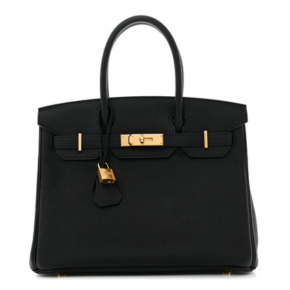 Hermes Togo Birkin 30 Black 1 of 10
