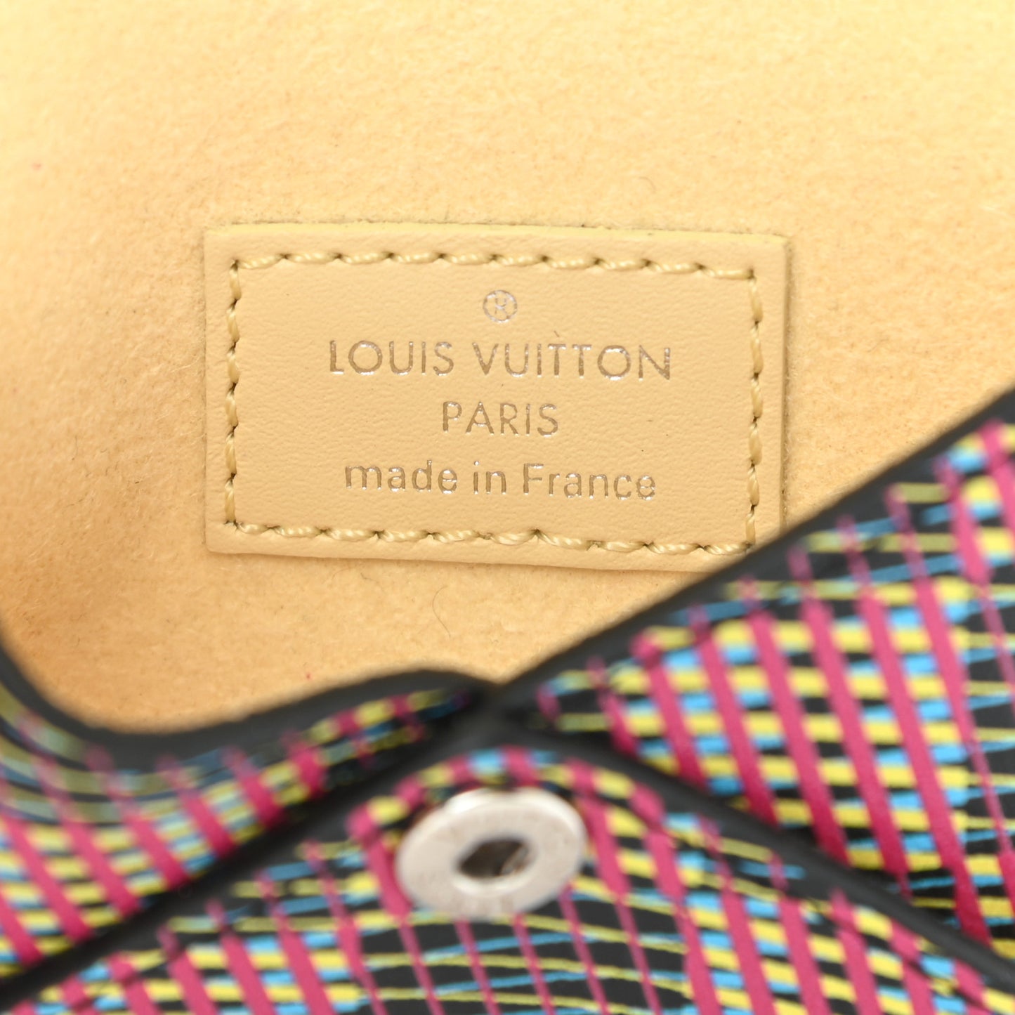 Damier LV Pop Kirigami Necklace Rose