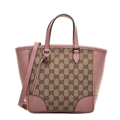 Gucci Monogram Small Bree Tote Beige Soft Pink 1 of 9