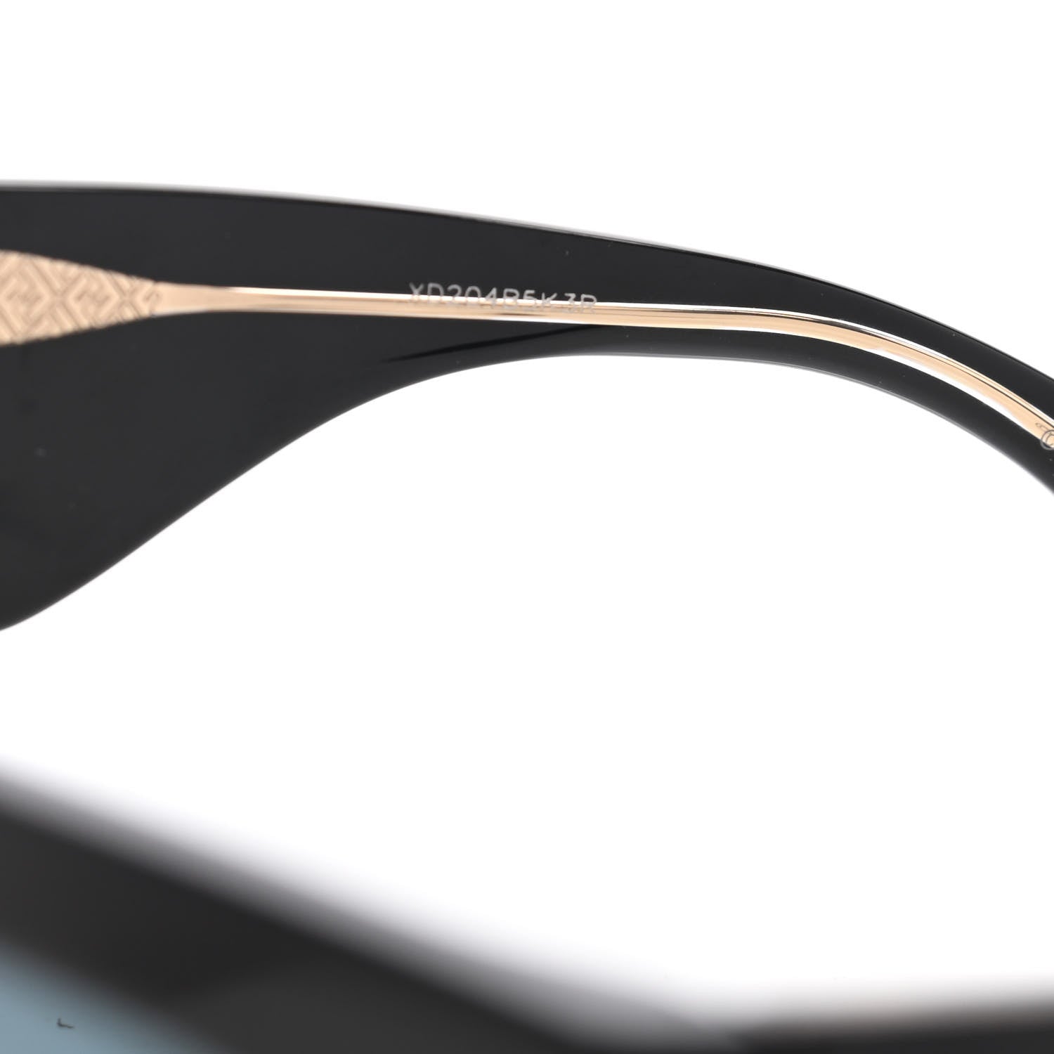 Fendi Acetate Fendi Roma Sunglasses FF 0457/G/S Black Blue 6 of 8