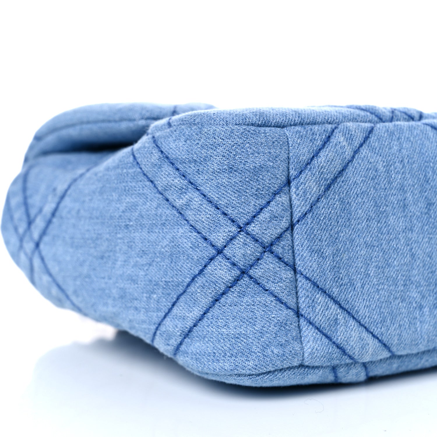 Chanel Denim Quilted Medium Chanel 19 Flap Blue 8 of 10