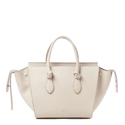 Celine Crisped Calfskin Mini Tie Knot Tote Chalk 1 of 7