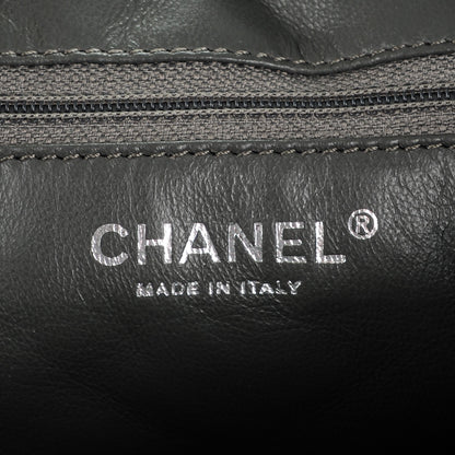Chanel Aged Calfskin Quilted Large Reissue Camera Case Grey 6 of 7