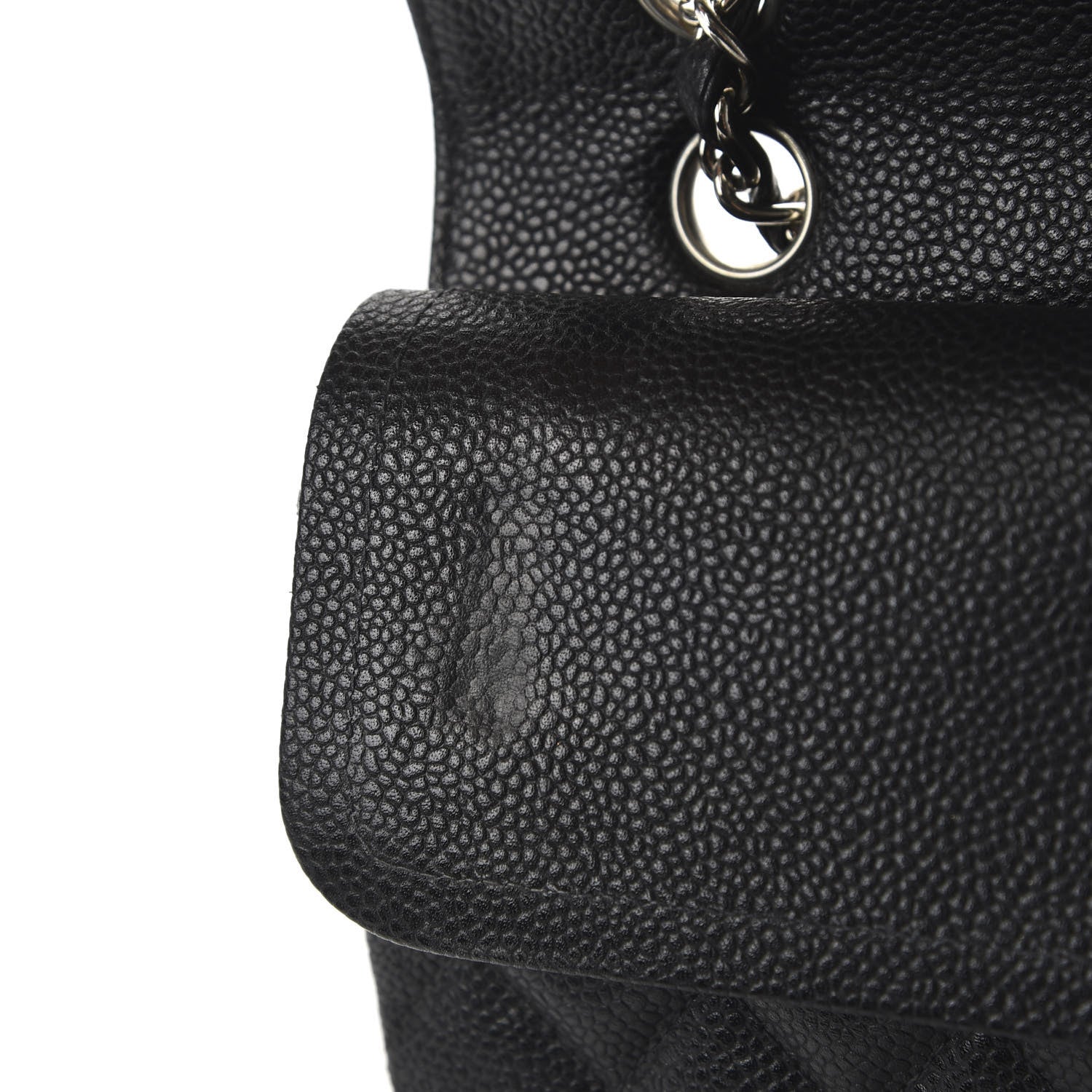 Chanel Caviar Quilted Medium Double Flap Black 12 of 12