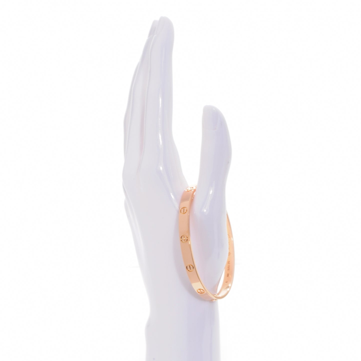 18K Pink Gold LOVE Bracelet 19