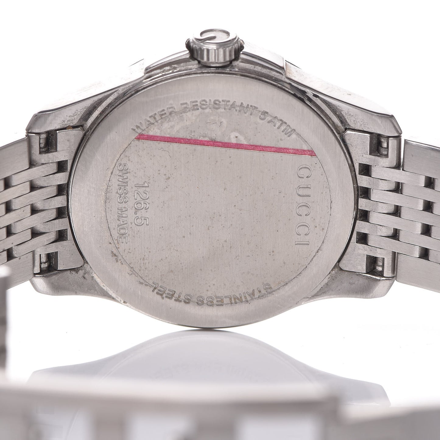 Stainless Steel Diamond Mother of Pearl 27mm G-Timeless Quartz Watch